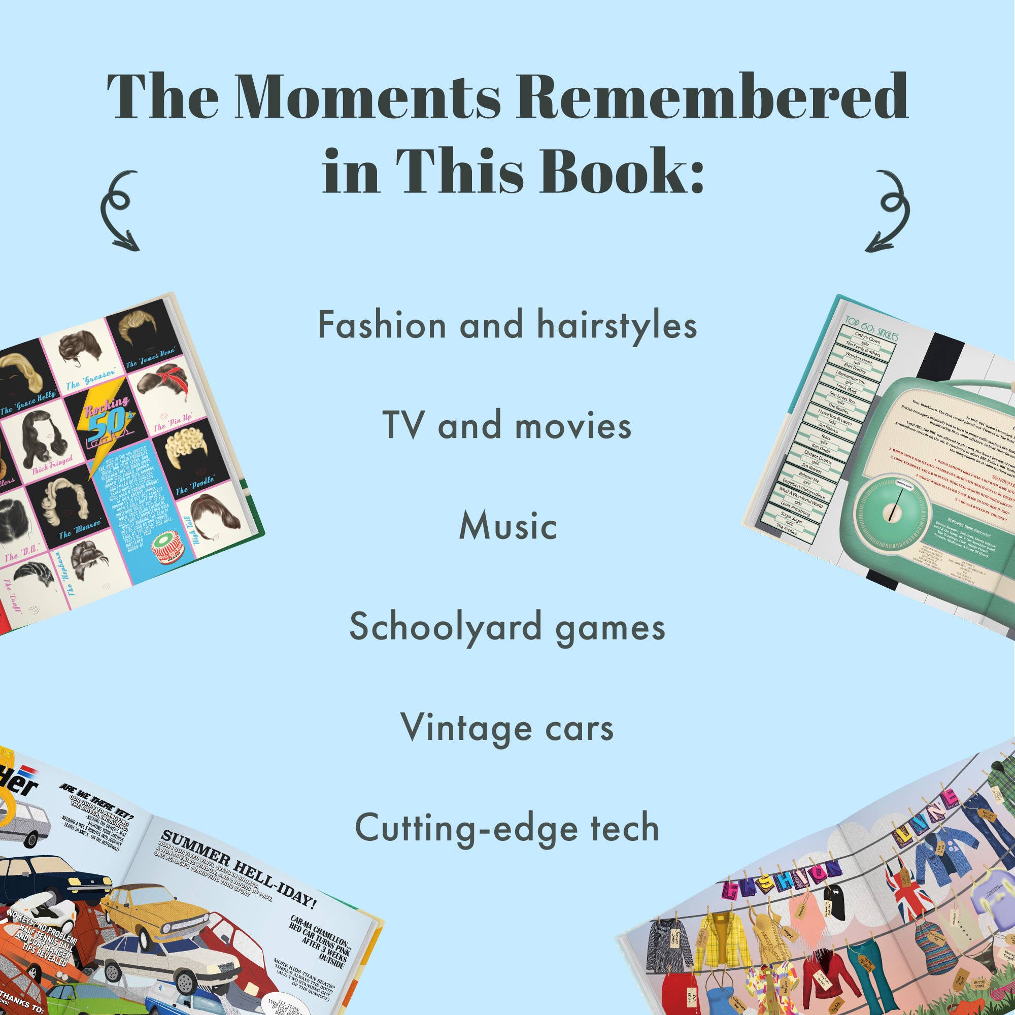 FROM YOU TO ME Gifts – wholesale Biography and memoir – Born In The 90s Memory Book | Nostalgic Keepsake Gift |3