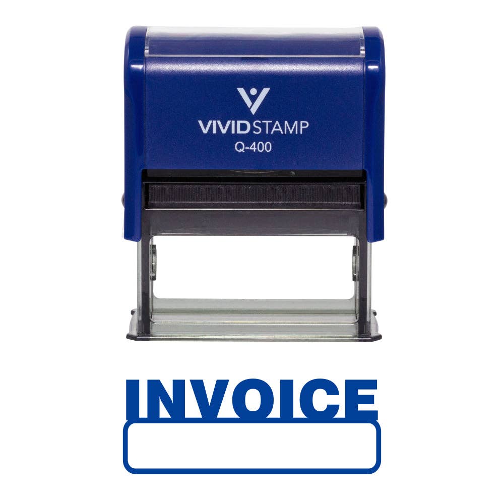 All Quality - Wholesale Rubber/Decorative Stamp - Basic Invoice Self Inking Rubber Stamp8