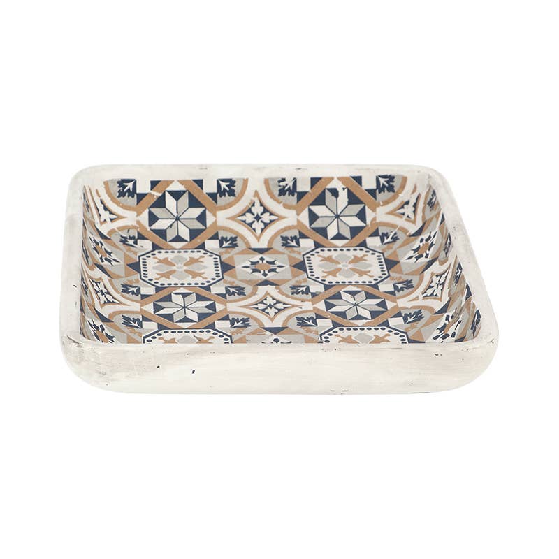 Esschert Design USA - Wholesale Bird Bath - Portuguese Tile Bird Bath, Concrete0