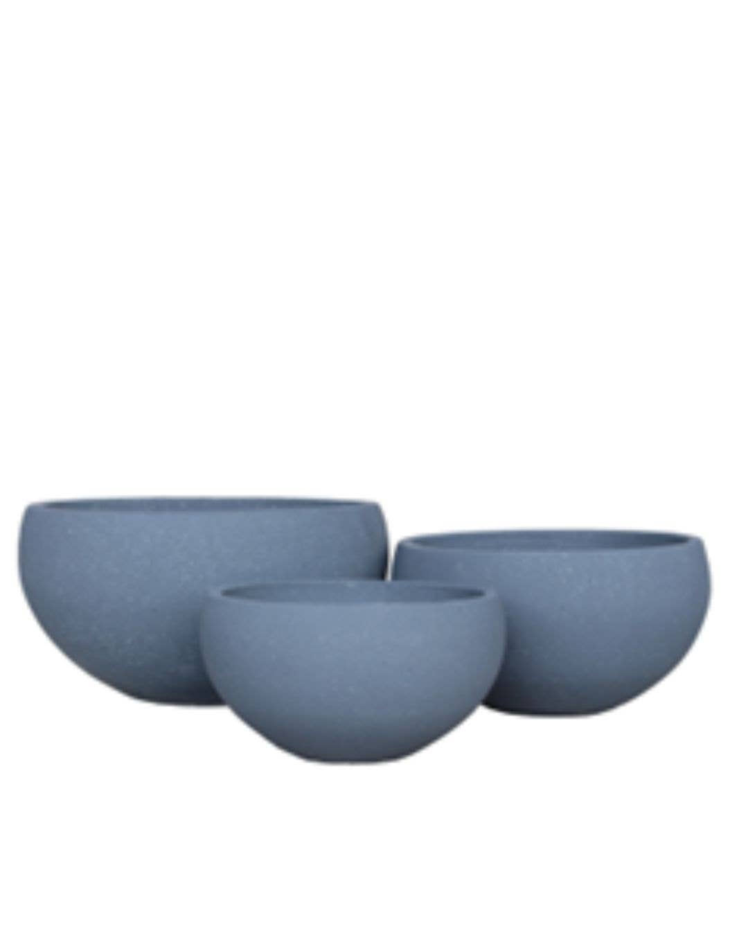 The Farmer's Daughter – wholesale Kruka – Zen Cementskål Set/3 – Mörkgrå0