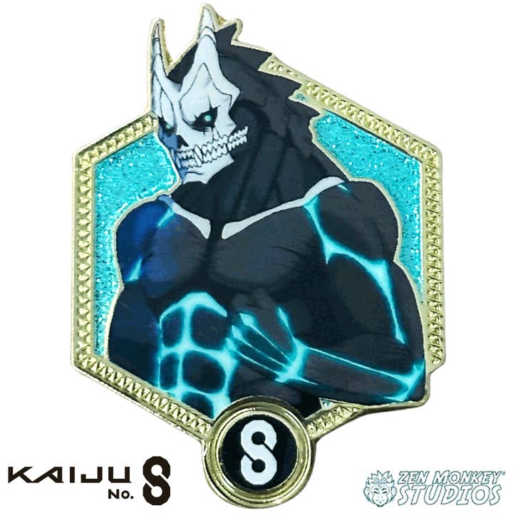 Kaiju No. 8 - Golden Series 2 - Kaiju No. 8 Pin for wholesale by Zen Monkey Studios