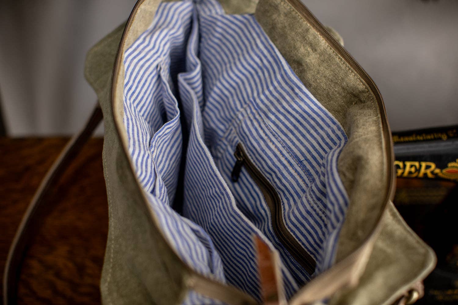 TAKENYA - Wholesale Tote Bag - Women's - Masterpiece Recycled Canvas Handbag8