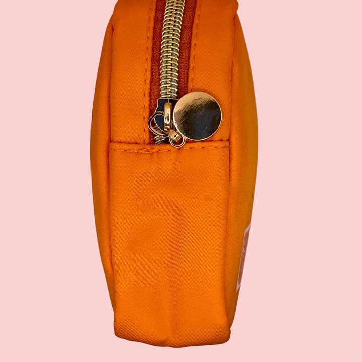 Monday Anyway - Wholesale Pouch - Women's - Blue Balloon Dog Mini Zipper Pouch – Sizzle Orange Cosmetic & Accessory Bag | Monday Anyway (Copy)1