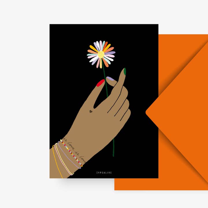 Postcard/LGBTQ Love for wholesale by typealive