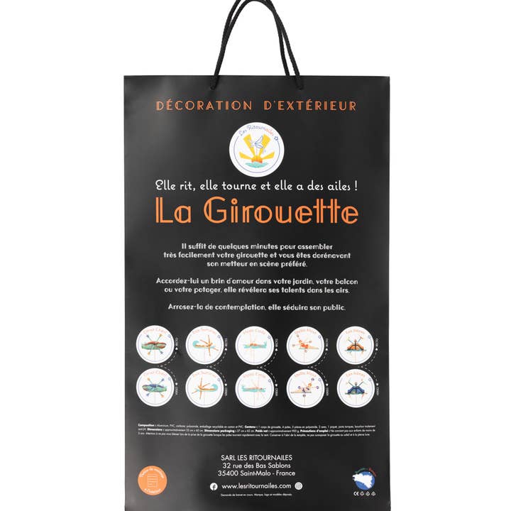 Les Ritournailes - Wholesale Outdoor Ornament/Decor - Weather vane Mado Crolé8