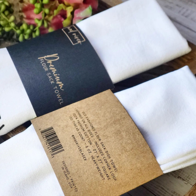 Mad River - Vente Torchons - Serviette de sac à farine State1