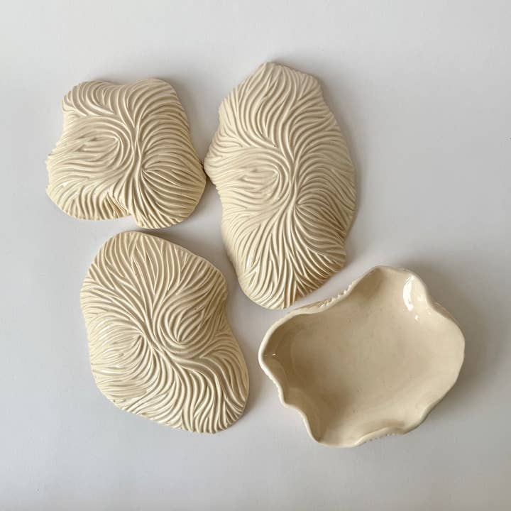 Shell Dish - Pale Pink for wholesale by Parallel Hands