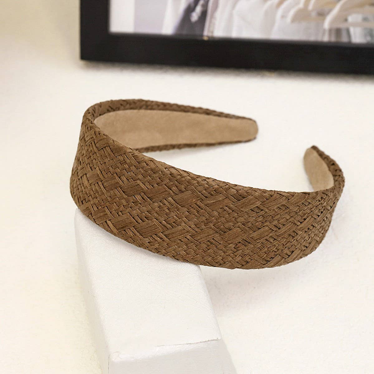 ACCITY - Wholesale Fashion Headband - Women's - 2024 FASHION RAFFIA TEMPERAMENT HEADBANDS_CWAHA11647