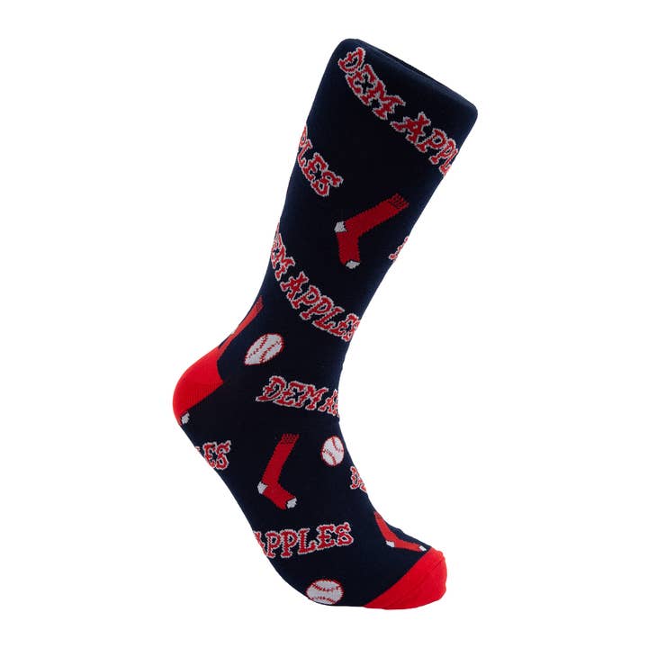 Transit Tees - Wholesale Socks - Unisex - Boston Dem Apples Dress Socks