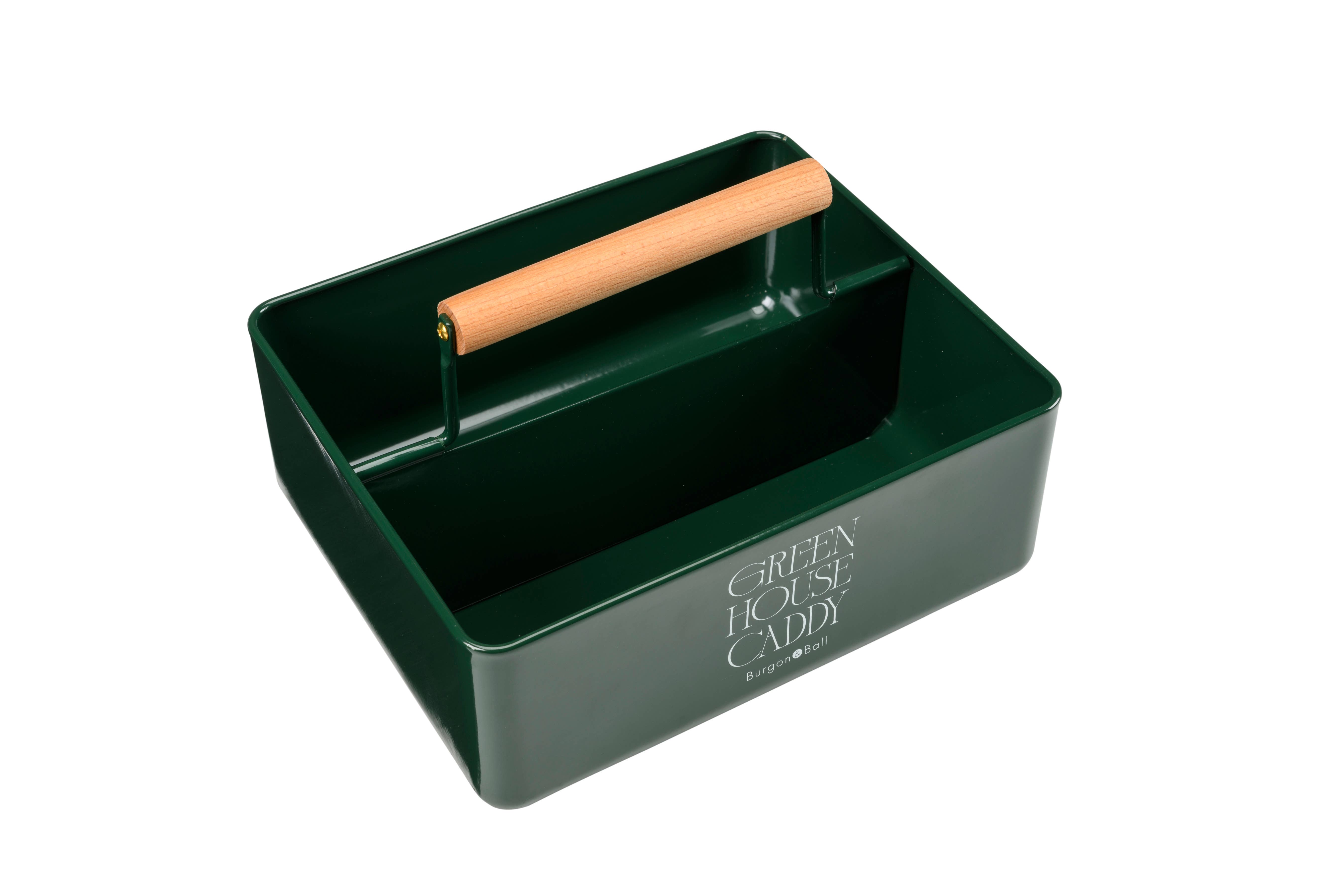 Burgon and Ball – wholesale Garden tool – NEW Greenhouse Caddy - Heritage Green FSC 100%5