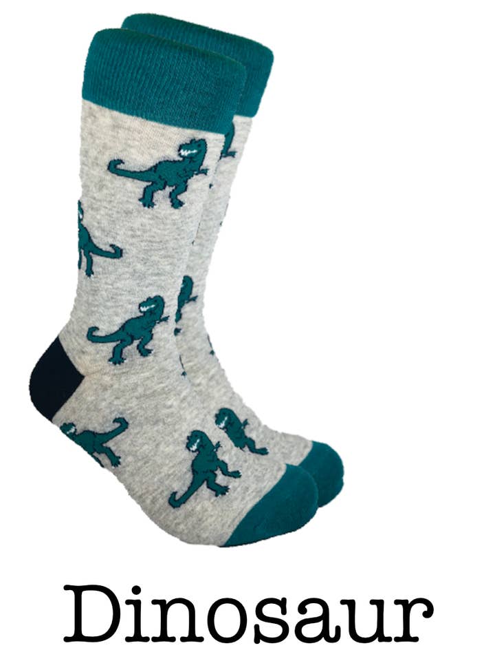 Crazy Sokker Dinosaur for engroshandel hos Threaded Pear