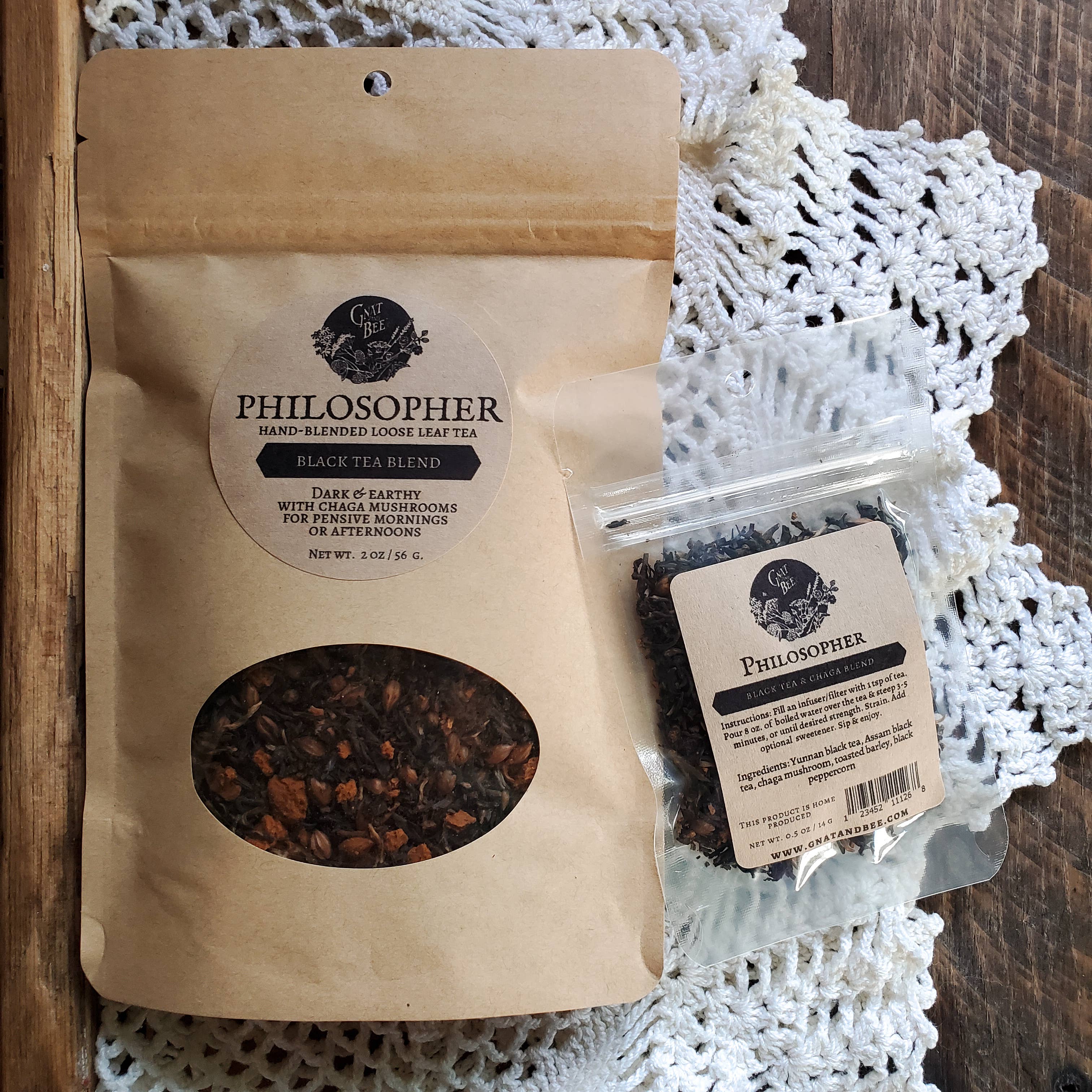Gnat and Bee - Wholesale Loose Tea - Philosopher | Black Loose Leaf Tea2