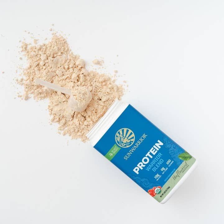 Growve – wholesale Protein/superfood powder – Unflavored Plant-Based Warrior Protein Powder 750g Tub3