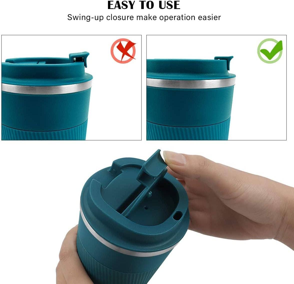 VIGOR - Wholesale Insulated mug/tumbler - Vacuum Stainless Steel Insulated Travel Mug Spill Proof2
