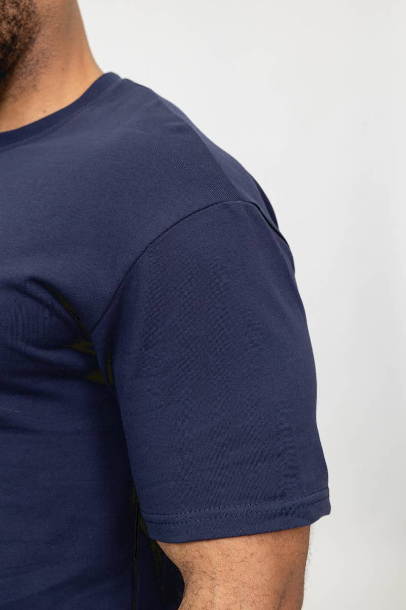 Zayne Paris - Wholesale T-Shirt - Men's - plain oversized round neck t-shirt tx920-19