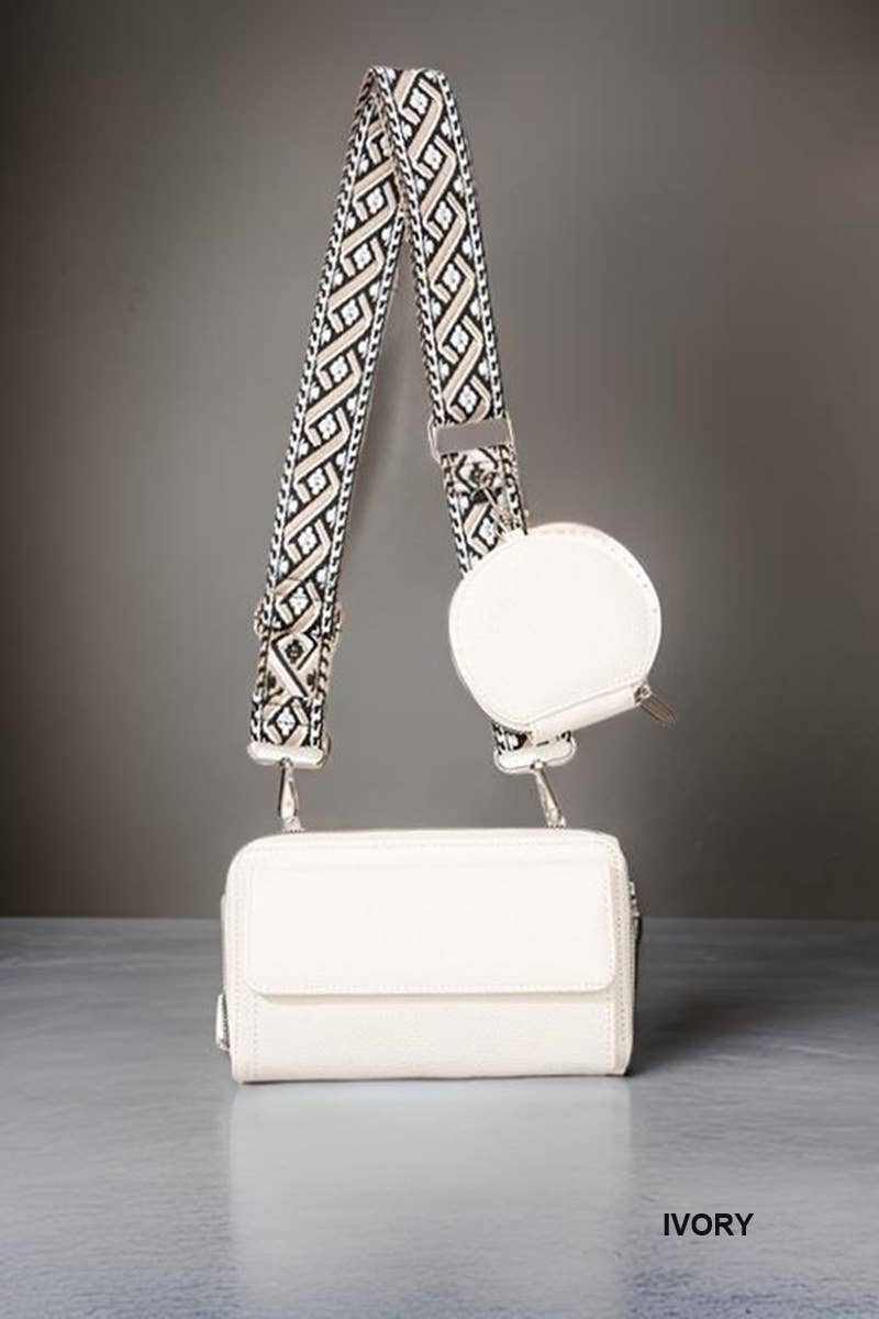 42POPS – Großhandel Umhängetasche - Damen – Vegan-Leder Geflochtene Umhängetasche2