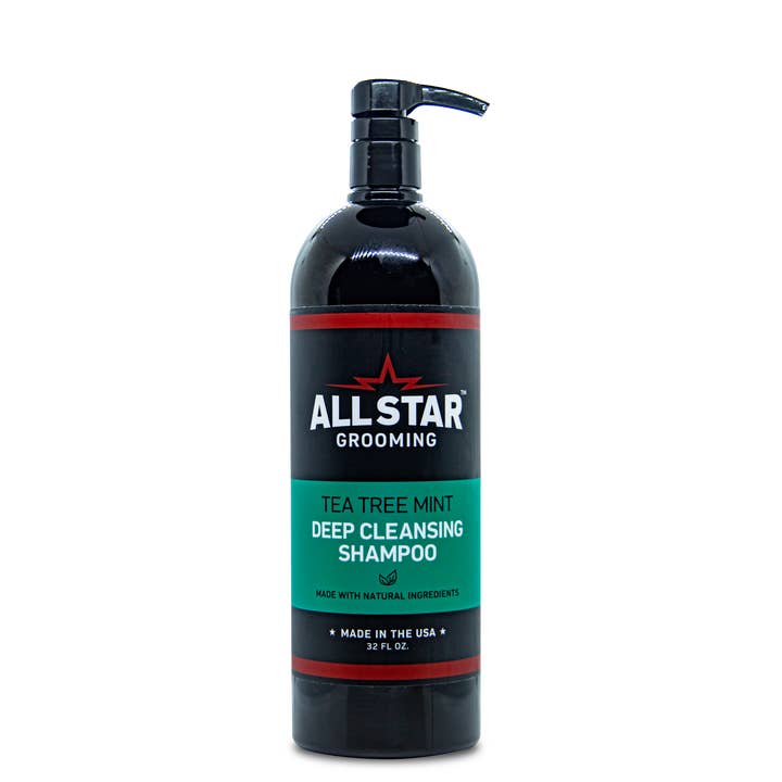 All star grooming - Wholesale Hair Shampoo - Men's - Tree Mint Shampoo 32 Oz Pump Bottle