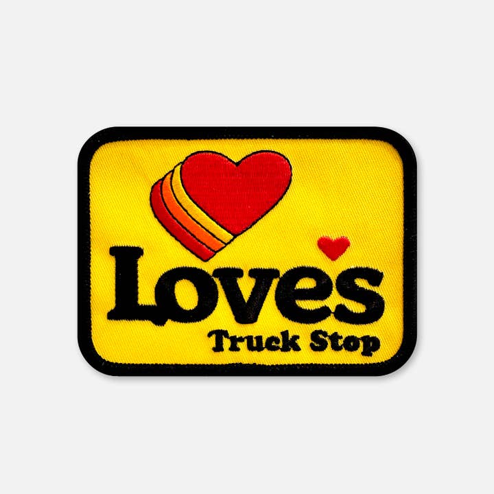 Webig Moto Company - Wholesale Patch - SMALL SIZE LOVE'S TRUCK STOP PATCH