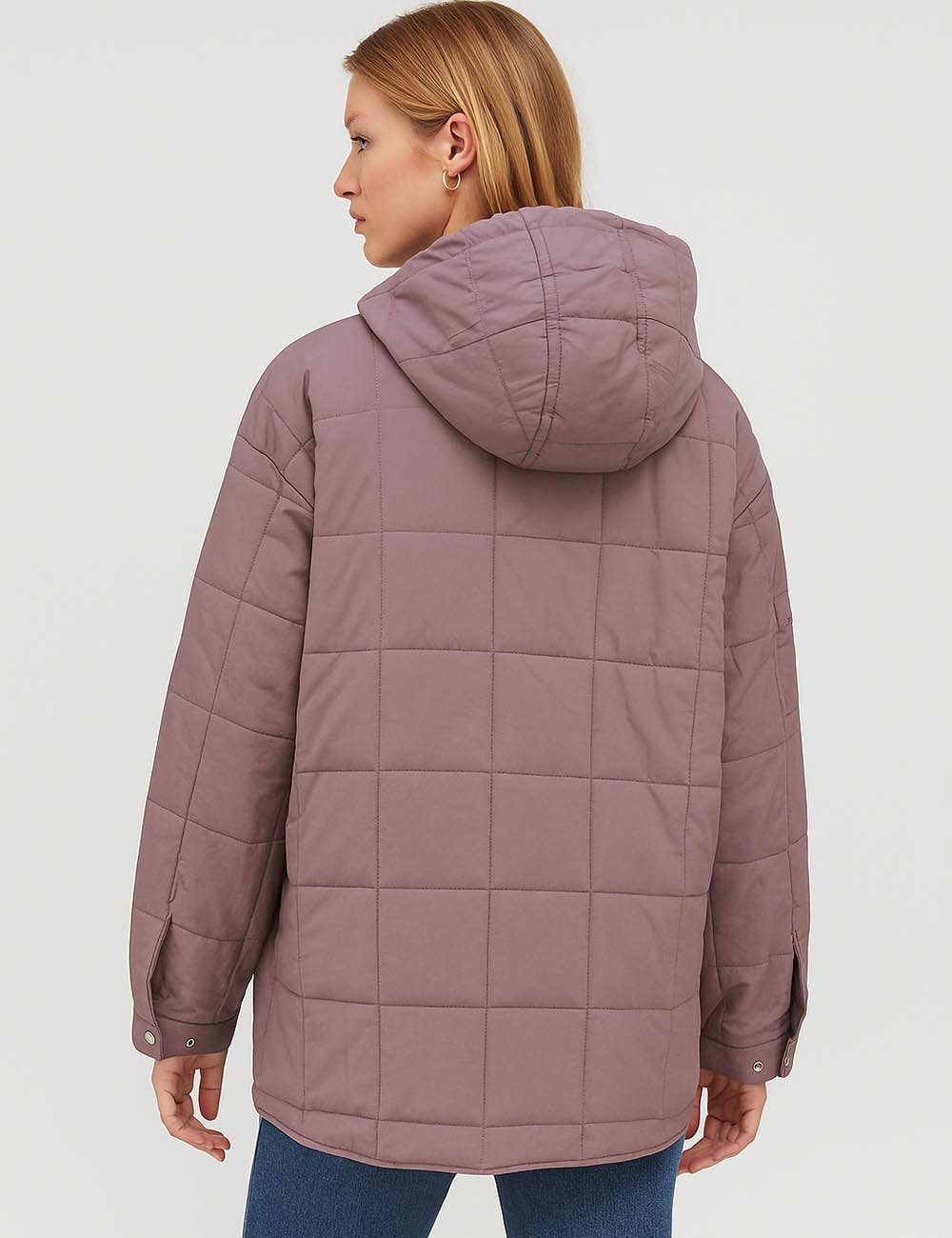 Sweetkama – wholesale Puffer jacket – Women’s – Ladies Button Pullover Hooded Padded Puff Jacket SKT475537