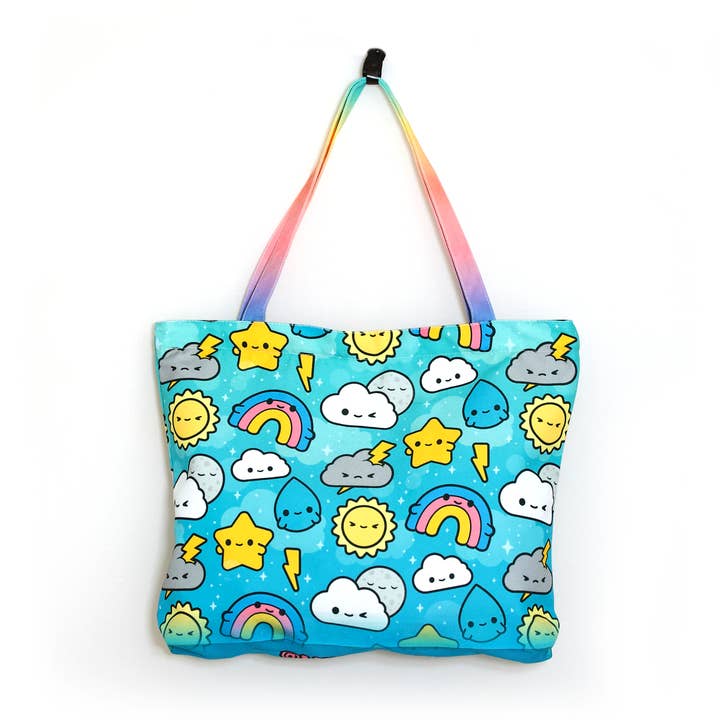Weather Buds Tote Bag for wholesale by LuxCups Creative