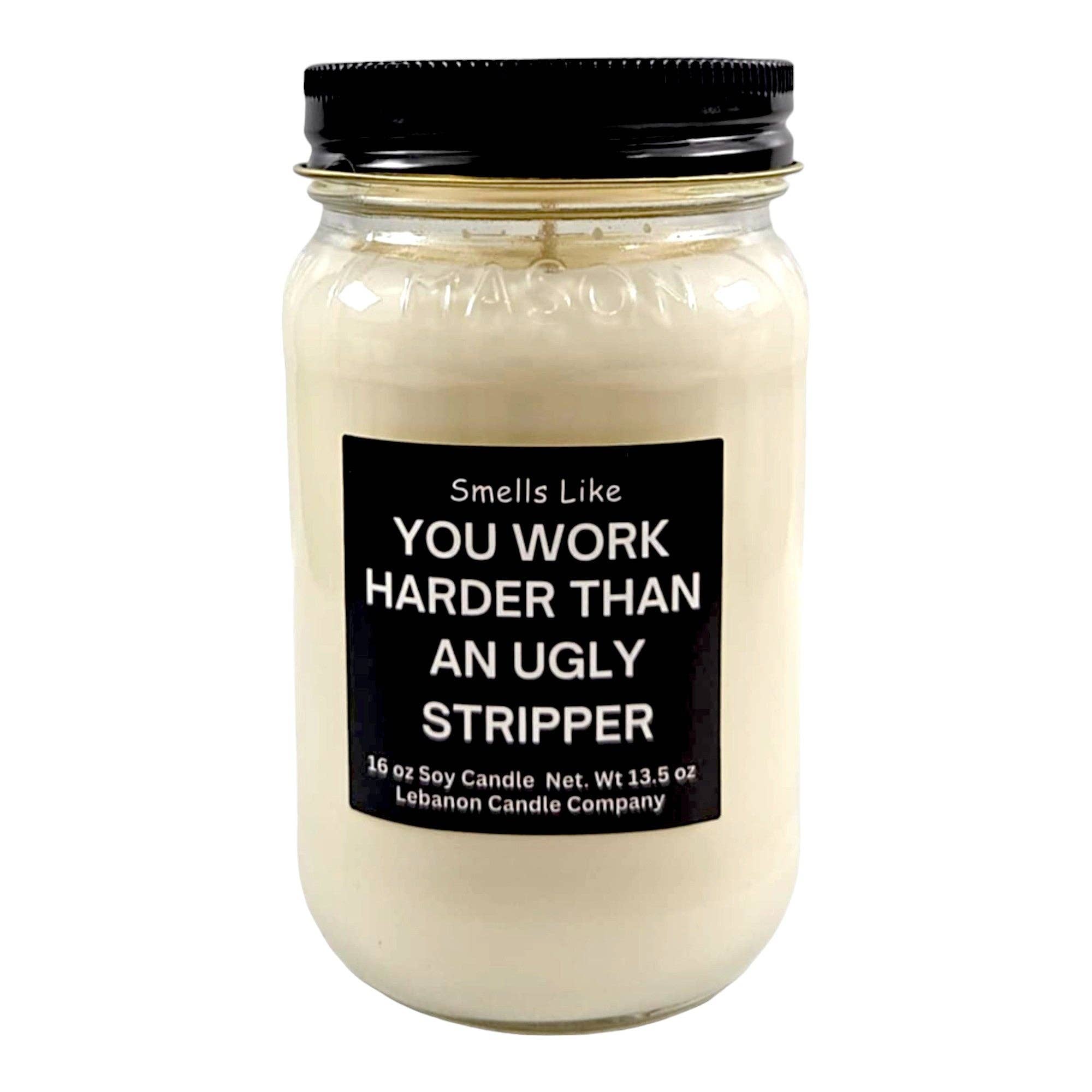 Lebanon Candle Company - Wholesale Jar/filled candle - Funny Adult Humor Candles Wholesale Pack5