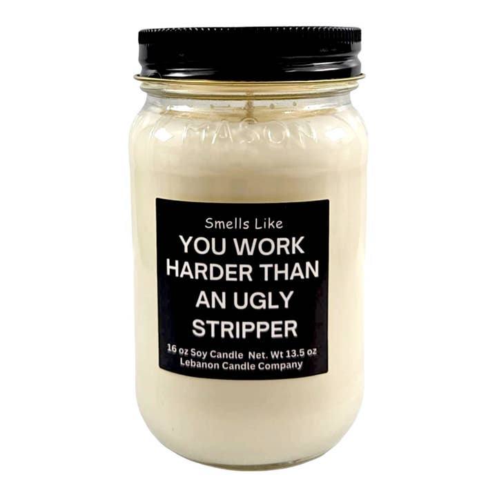 Lebanon Candle Company - Wholesale Jar/filled candle - Funny Adult Humor Candles Wholesale Pack5