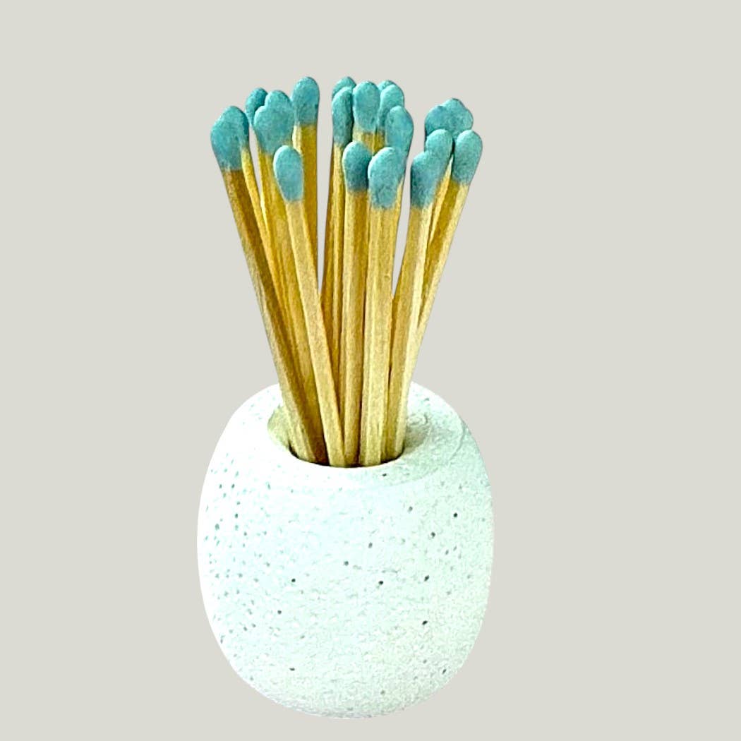 CJ Gift Goddess - Wholesale Match Holder - Concrete Match Holder/Toothpick Holder: Includes 25 Matches28