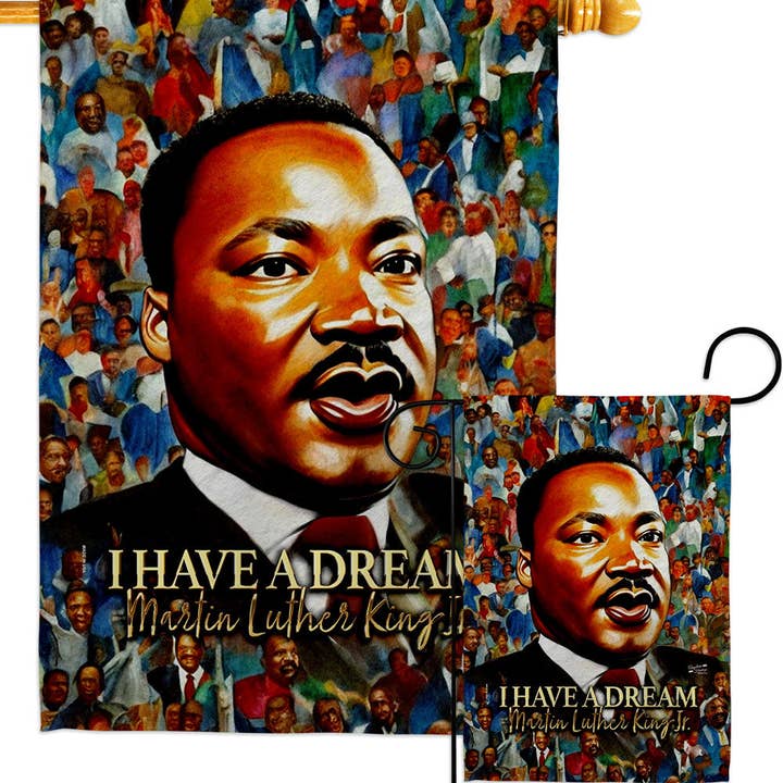Two Group Flag Co – wholesale Flag – Flag Mlk Dream Martin Luther King Biography Garden House2
