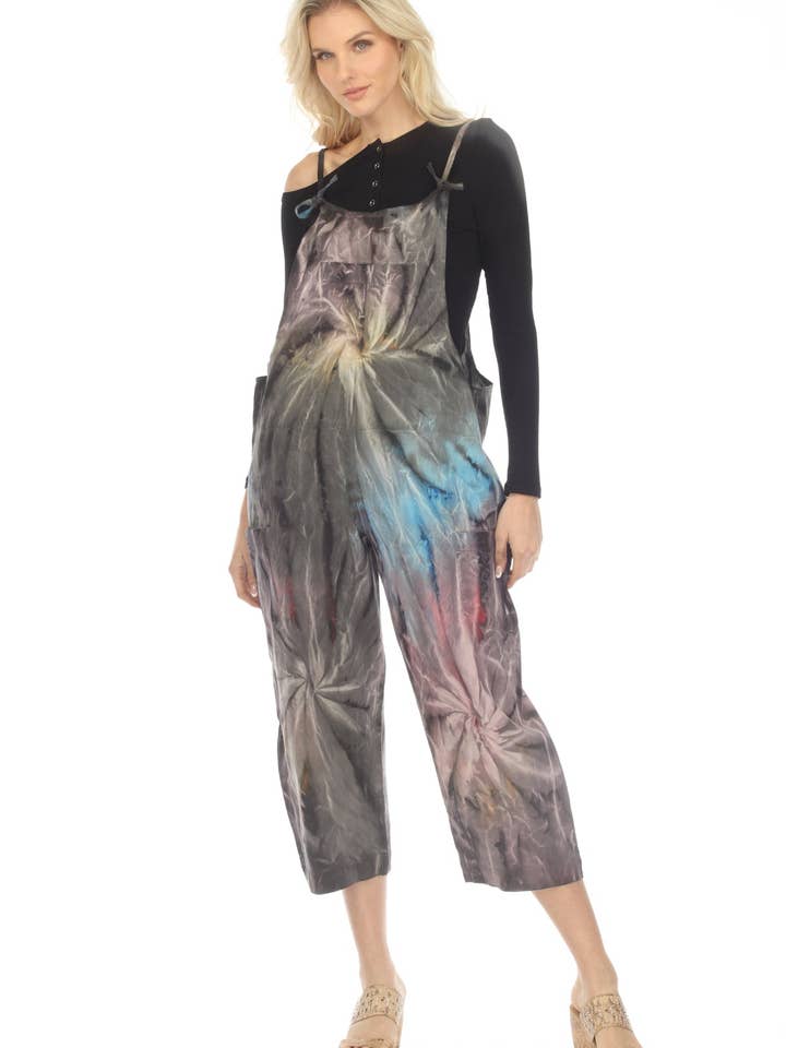Salopette Tie-dye Easy per la vendita all'ingrosso da parte di Lakhays Collection Inc.