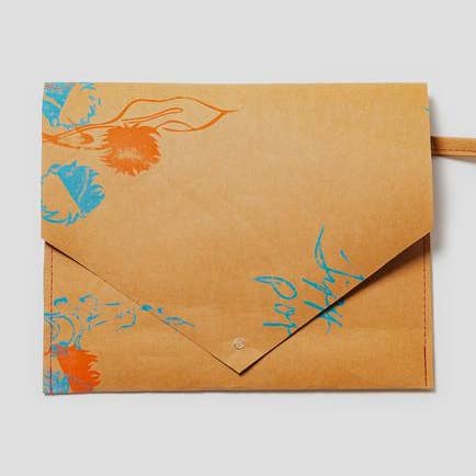 Courier Clutch - Lantern for wholesale by Letterpress PLAY