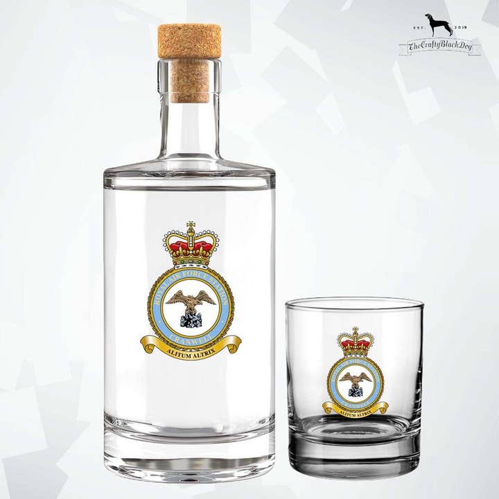 RAF College Cranwell - Fill Your Own Spirit Bottle for wholesale by Thecraftyblackdog
