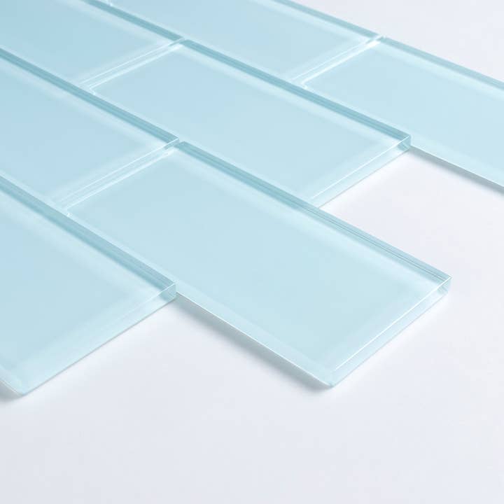 WS Tiles - Vente Carrelages muraux - Carreau de mosaïque en verre de 3" x 6", dosseret pour cuisine et salle de bain - 5 pieds carrés par carton30