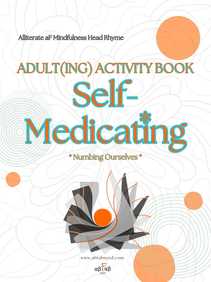 Self-Medicating – Adult(ing) Activity Book AbFabNerd for wholesale by AbFabNerd