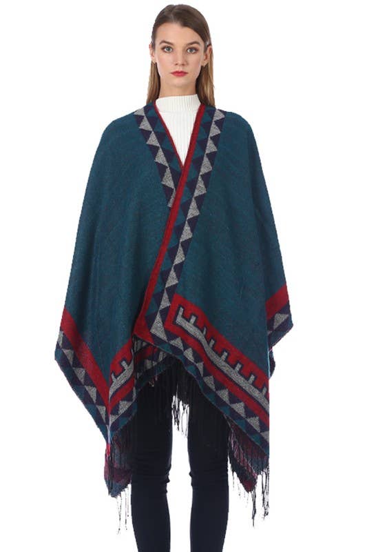 ACCITY - Wholesale Wrap - Women's - DANDY PATTERNED FASHION SHAWL WRAP_CWASC0442