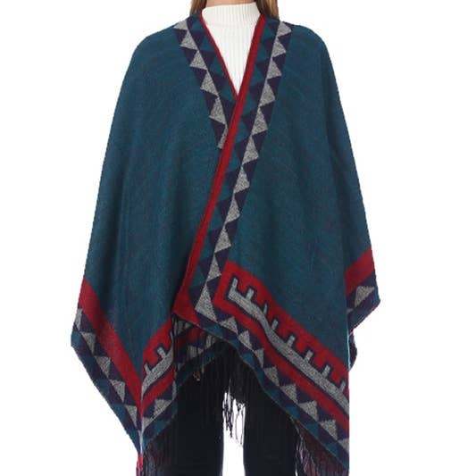 ACCITY - Wholesale Wrap - Women's - DANDY PATTERNED FASHION SHAWL WRAP_CWASC0442