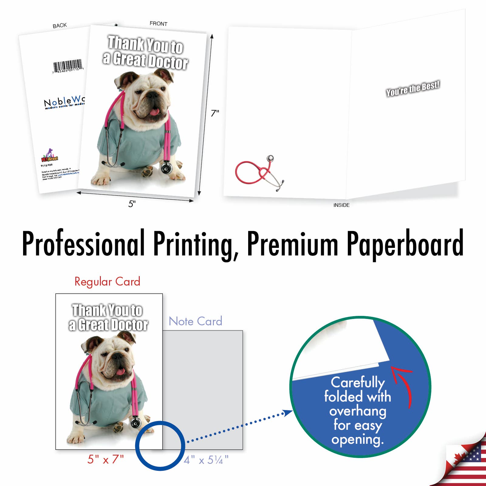 NobleWorks – Engroshandel Takkekort – Tak Card - Tak Til En Stor Læge Tak4