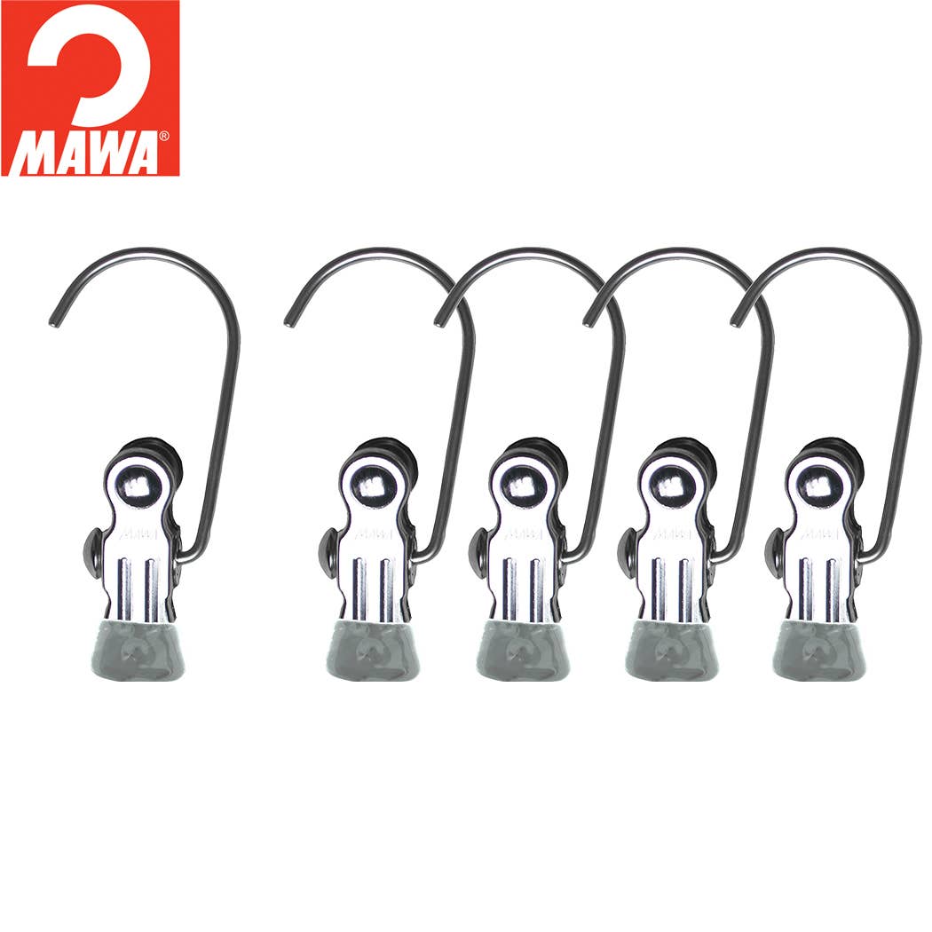Reston Lloyd - Wholesale Clothes Hangers - MAWA 5PC Multiple Purpose Clips (4 Colors)1
