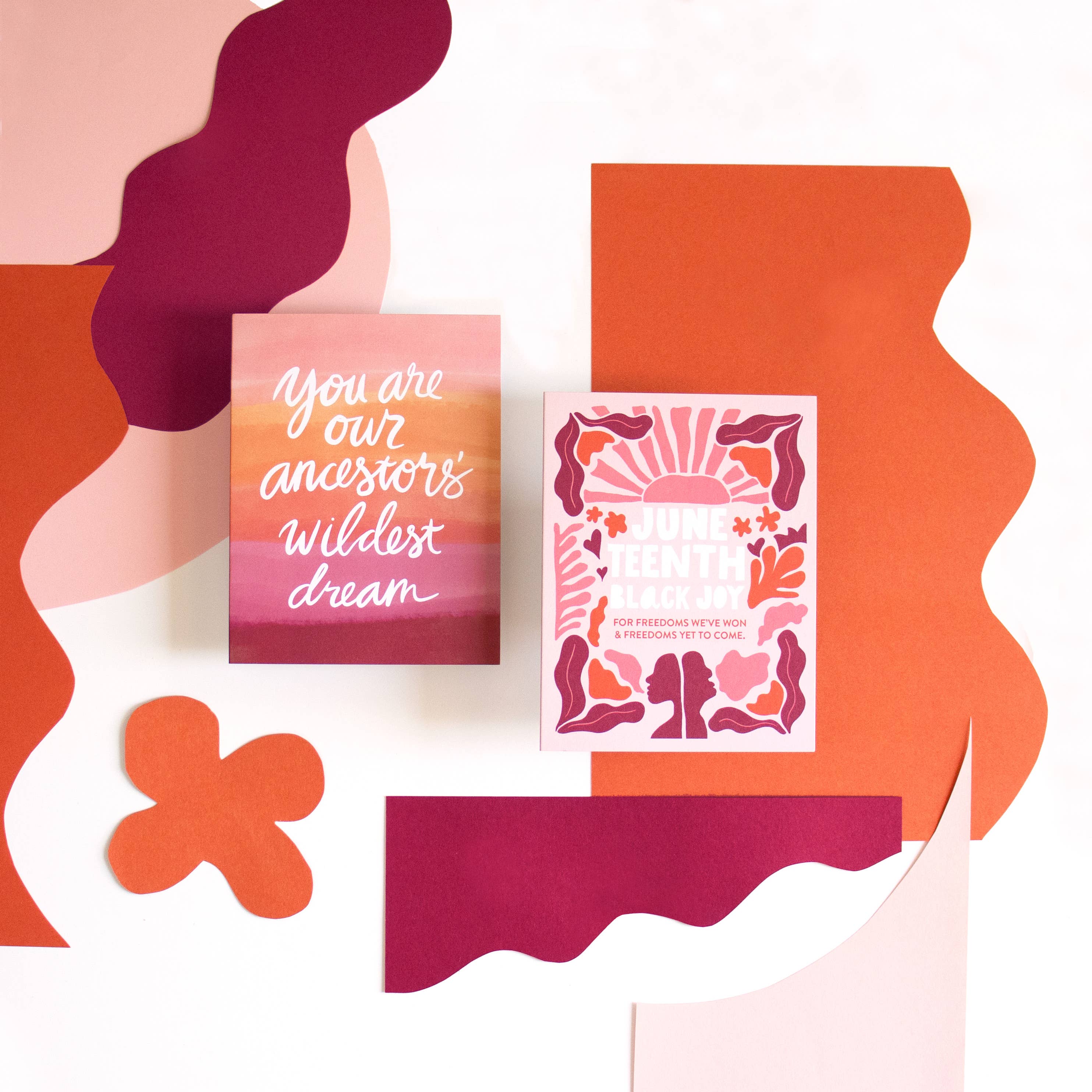 Pineapple Sundays Design Studio - Wholesale Everyday Greeting Card - Wildest Dream Juneteenth Greeting Card1