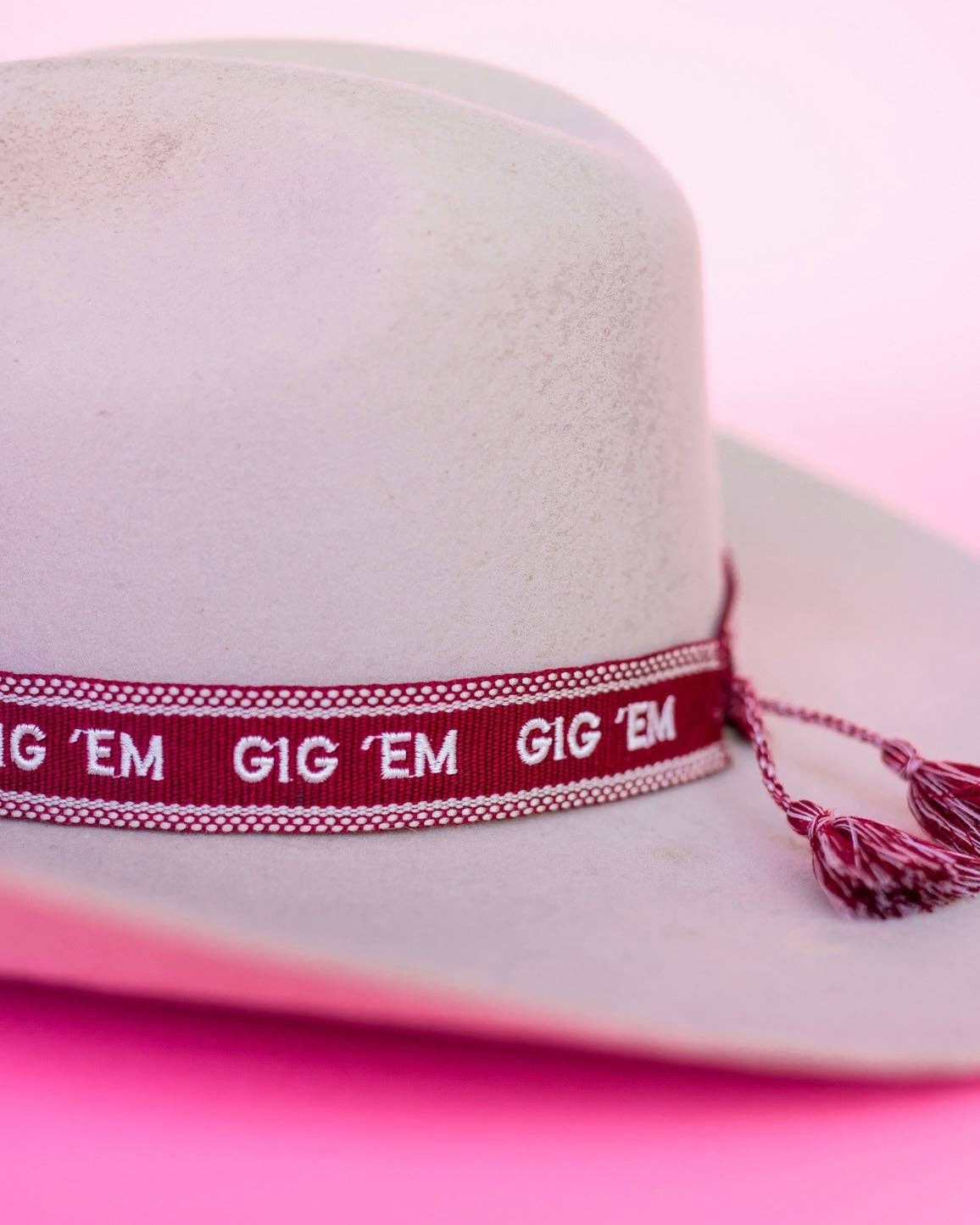 Sweet Caroline Collective - Wholesale Hat Accessory - Women's - Gig’em Hat Band1