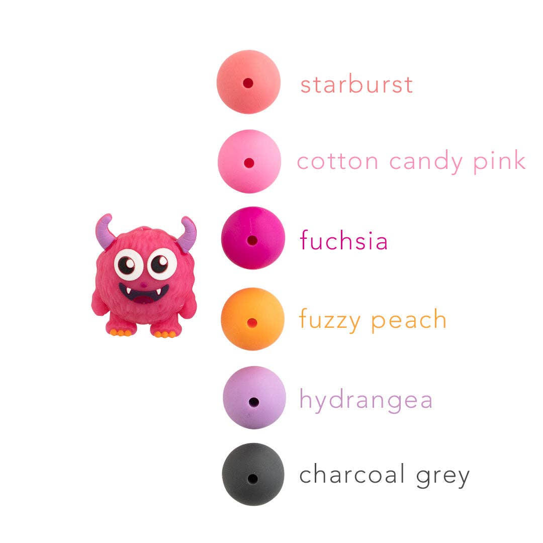 Cara & Co Silicone Craft Supply – Engroshandel Håndværk forsyninger – 3D Monster Silikone Fokalperler2