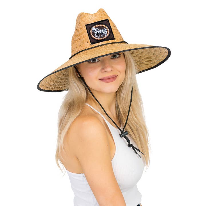 Cap Zone – Engroshandel Stråhat – til kvinder – Rodeo hest naturlig halm udendørs livredder hat