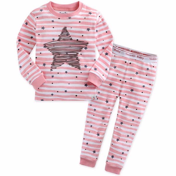Rose Pyjama à manches longues Bling Pink en vente sur Faire0