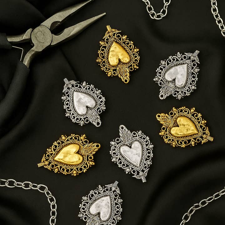 Amuletos del Sagrado Corazón and other Purchase Wholesale amuleto. Free Returns & Net 60 Terms on Faire trending on Faire.