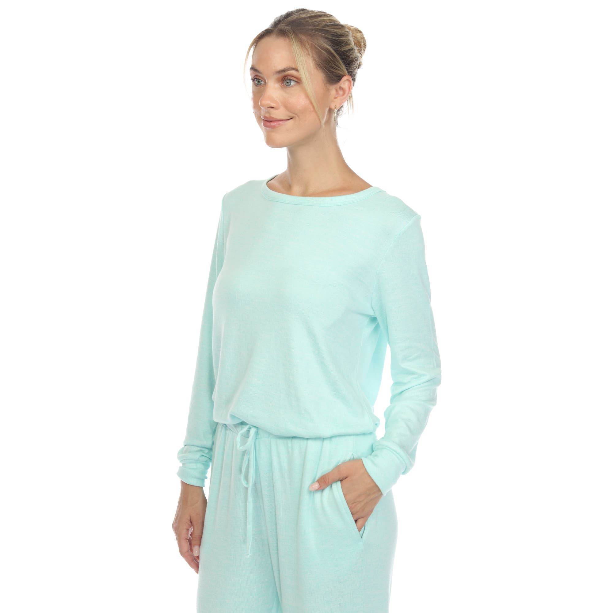 WHITE MARK – Conjuntos Casual - Mulher por atacado – Novo Fall Cores - Conjunto de desgaste 2 peças Lounge8