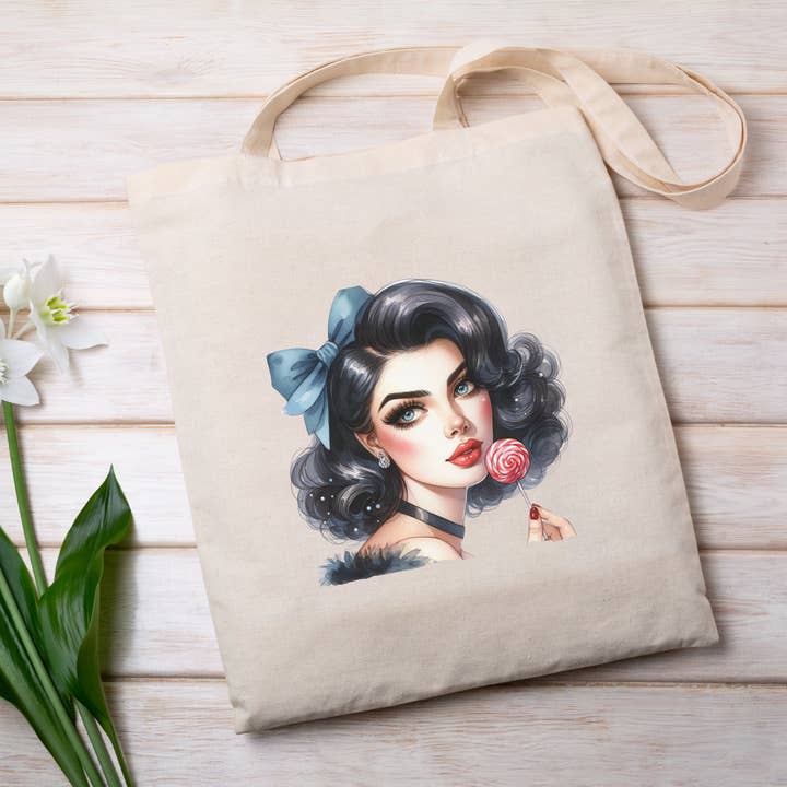 The Sankofa Cache - Wholesale Tote Bag - Women's - Sweet Nostalgia 4 Tote Bag - 16" H x 15" W