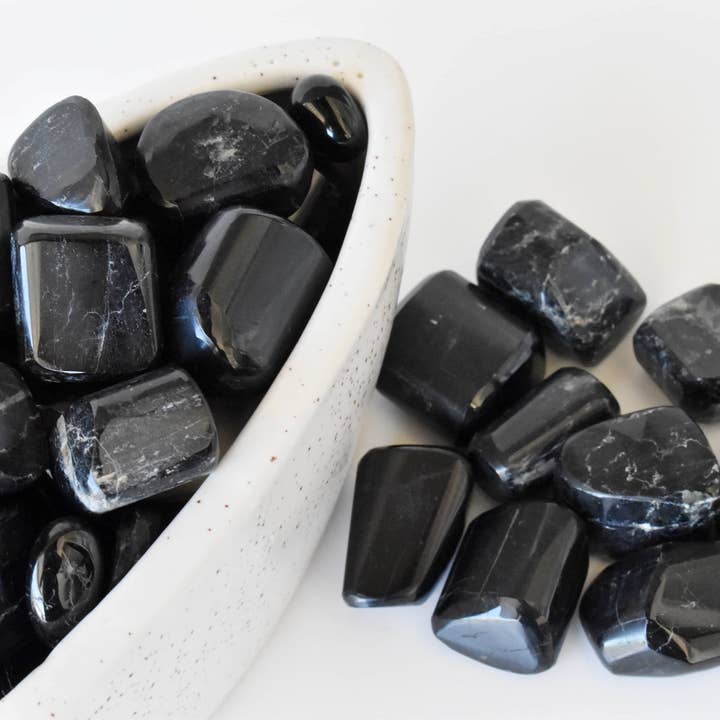 Soothing Crystals - Wholesale Spiritual Stone/Crystal - Black Tourmaline Tumbled Stones Healing Stones 100G to 1KG2