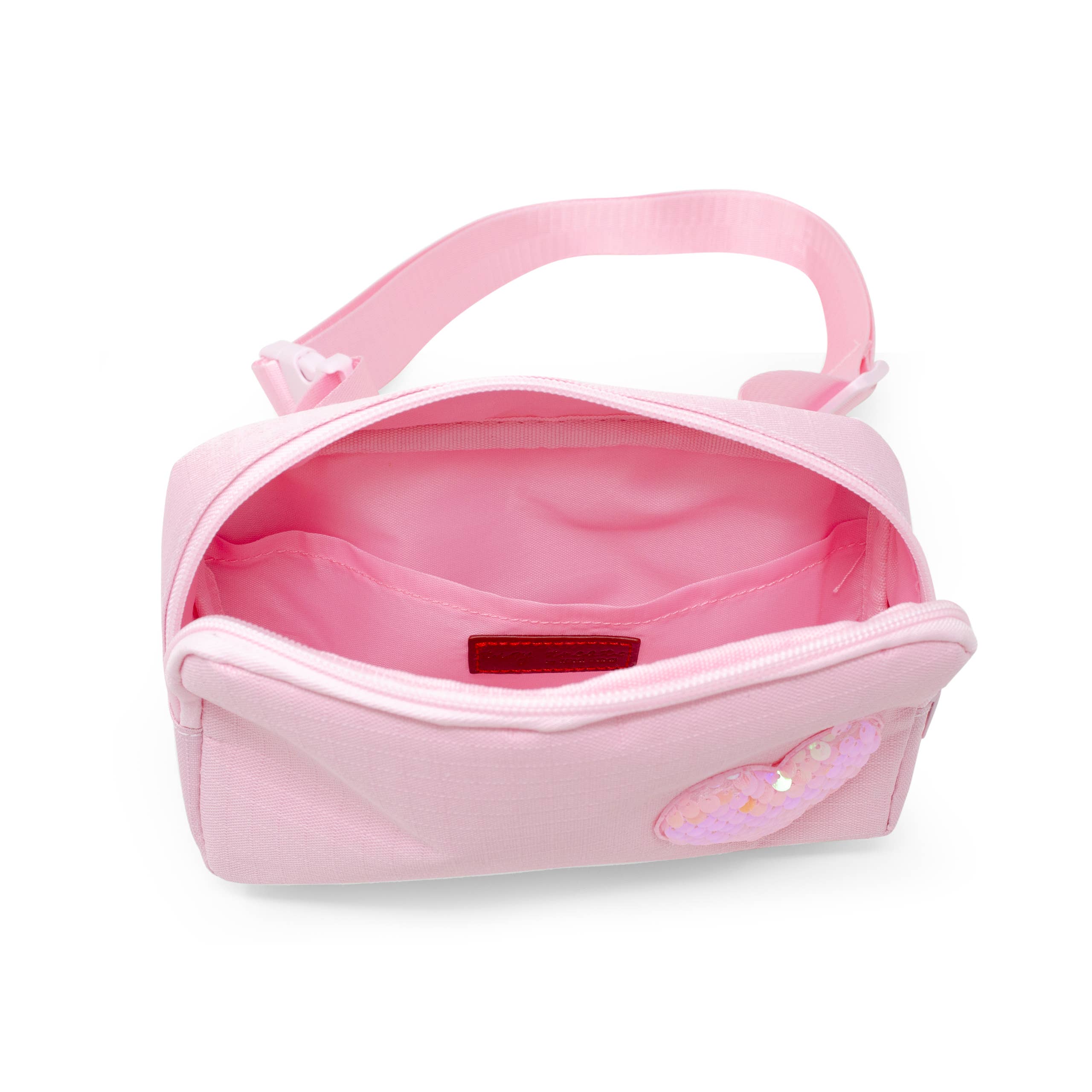 Tiny Treats and ZOMI GEMS – Engroshandel Bæltetaske – til børn – Paillet Hjerte Crossbody Taske til Børn11