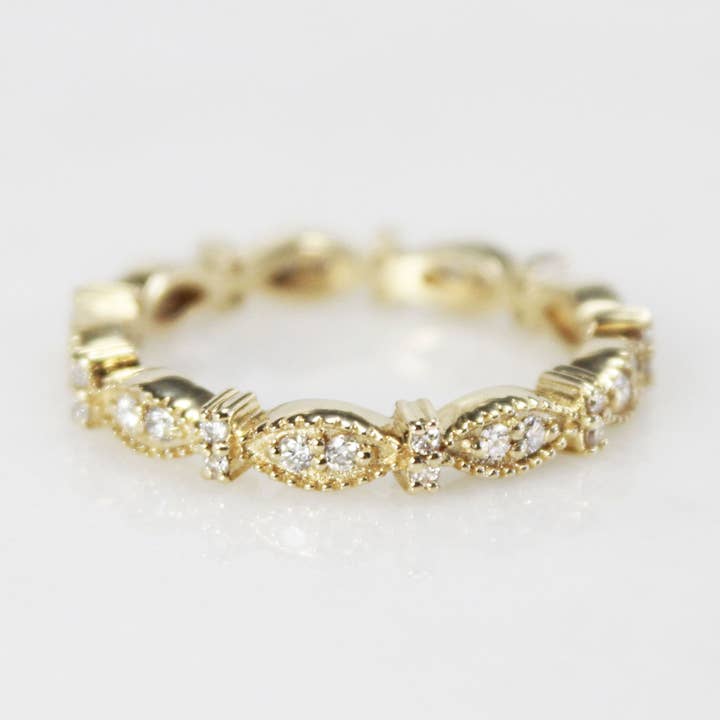 Bague Diamant Rhiannon pour la vente par Kimiya Designs