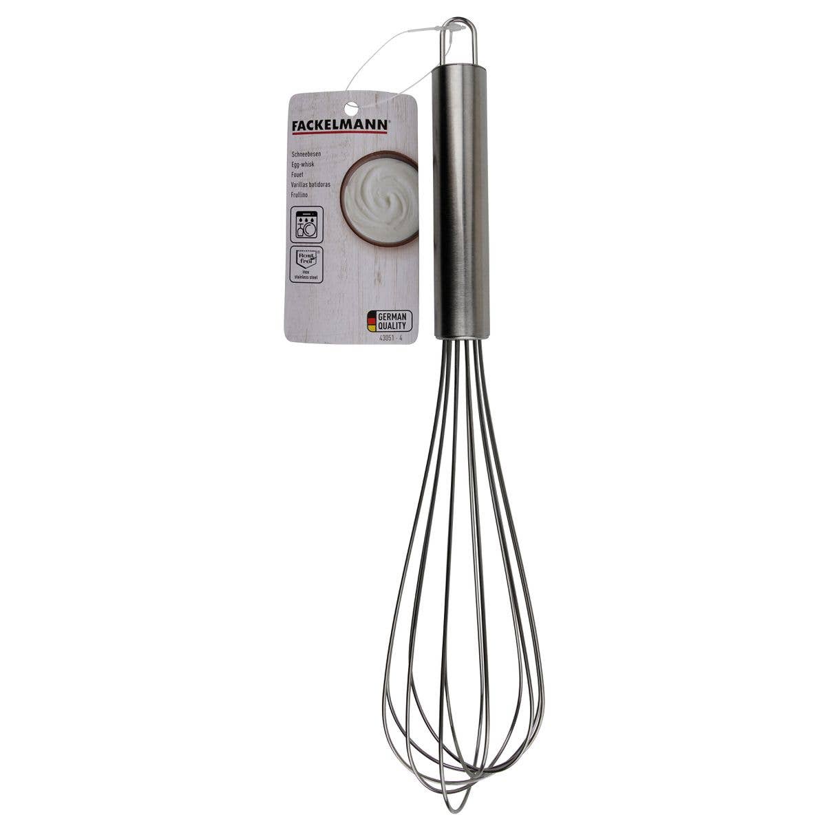 Fackelmann - Wholesale Whisk - Fackelmann stainless steel pastry whisk 26 cm3
