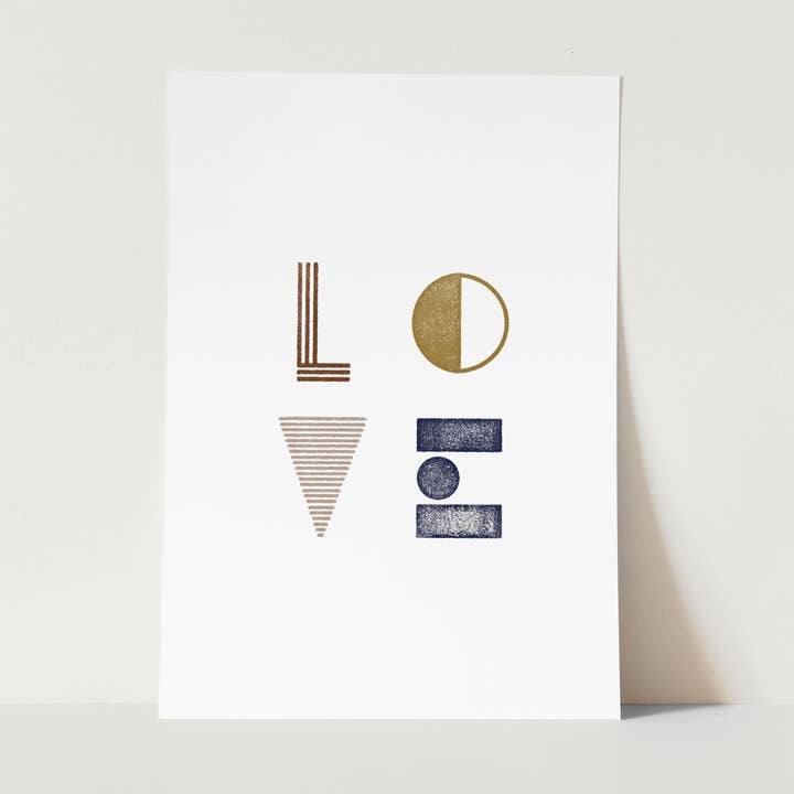 El estampado LOVE para venta al por mayor de Little Beacon